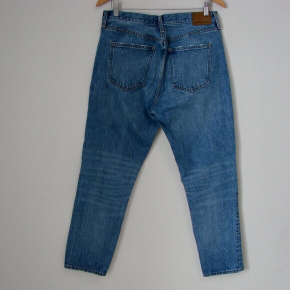 Aritzia Denim Forum Jeans The Ex Boyfriend Organic Cotton Ankle Medium Wash 30 - Picture 10 of 16